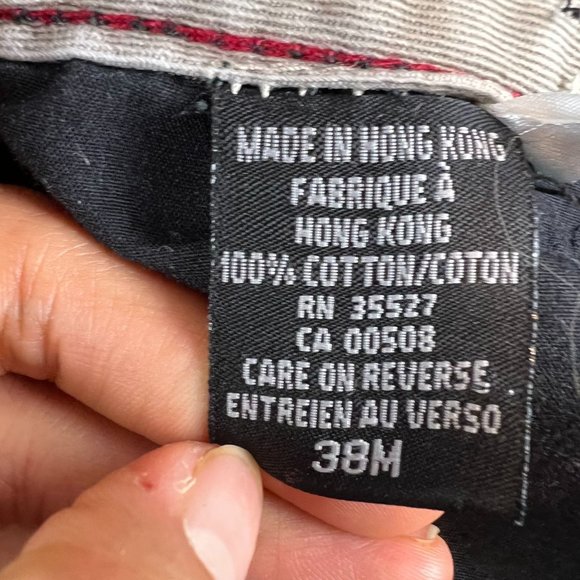 Marithe Francois Girbaud vintage Black relaxed fit jeans mens size 38M - Picture 8 of 9